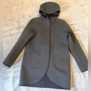 Lululemon City Bound Wrap Jacket Women's Reversible Dark Gray Size Medium